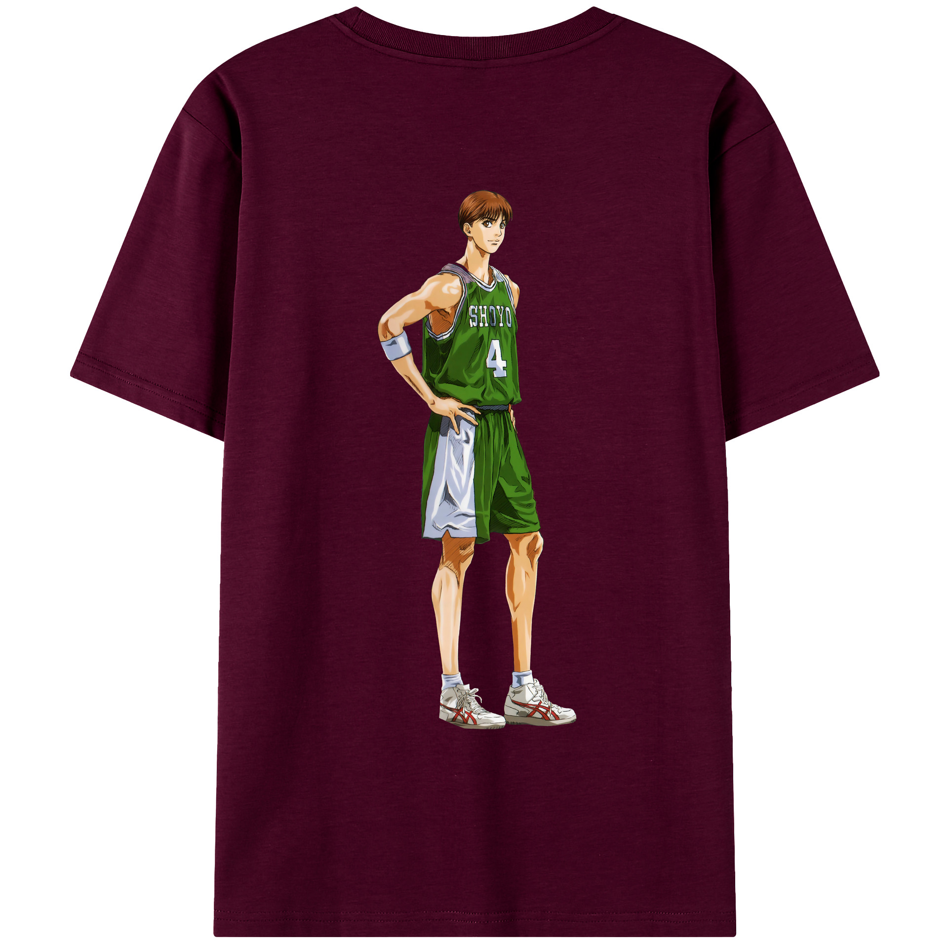 SLAM DUNK／スラムダンク レディース半袖Tシャツ(バックプリント)